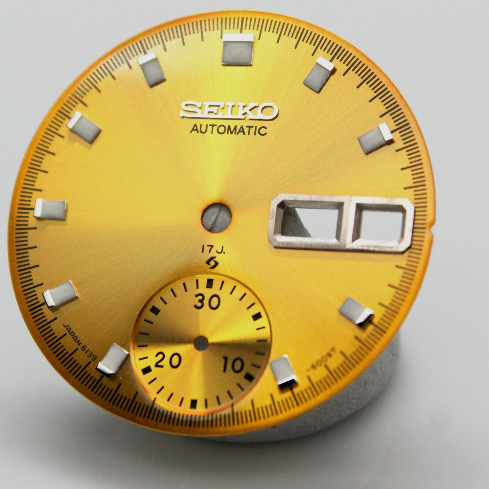 17J Yellow Dial Vintage Seiko Pogue Chronograph 6139-6005 6139-6002 6139-6000