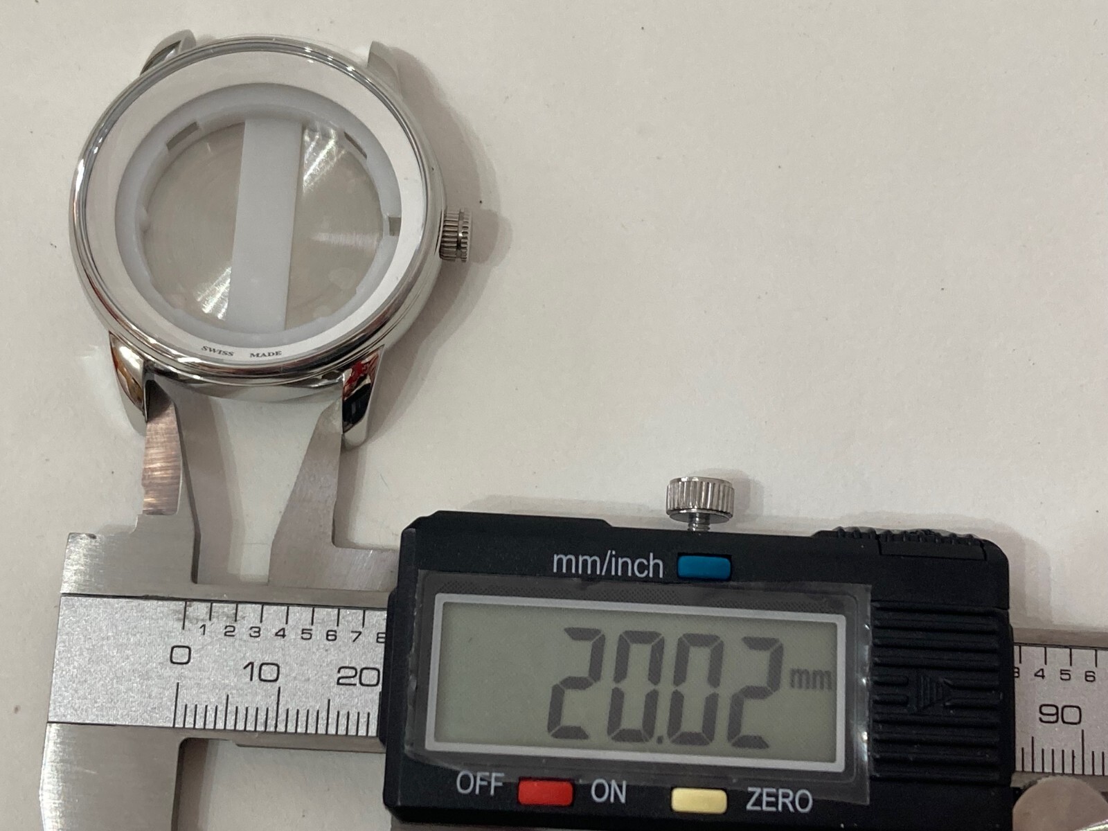 SPARE PARTS ACCESSORY STEEL CASE PHILIP WATCH CARIBE NEW.13