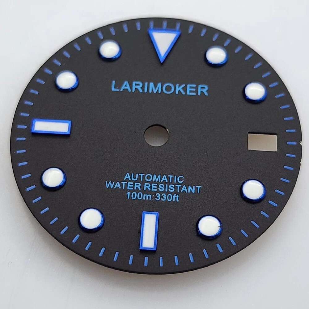 29mm Vintage Luminous Watch Dial For Japan Nh35 Automatic Movement