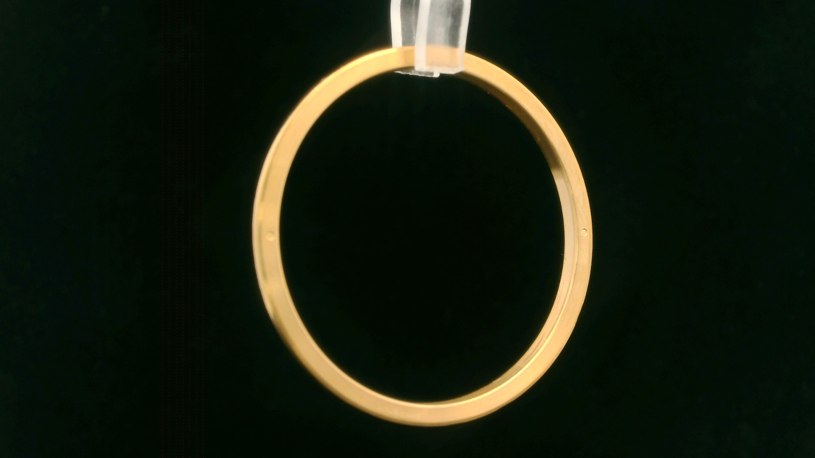 Original Rolex 18ct Yellow Gold 34mm Engine Turned Bezel – For a Rolex 1503