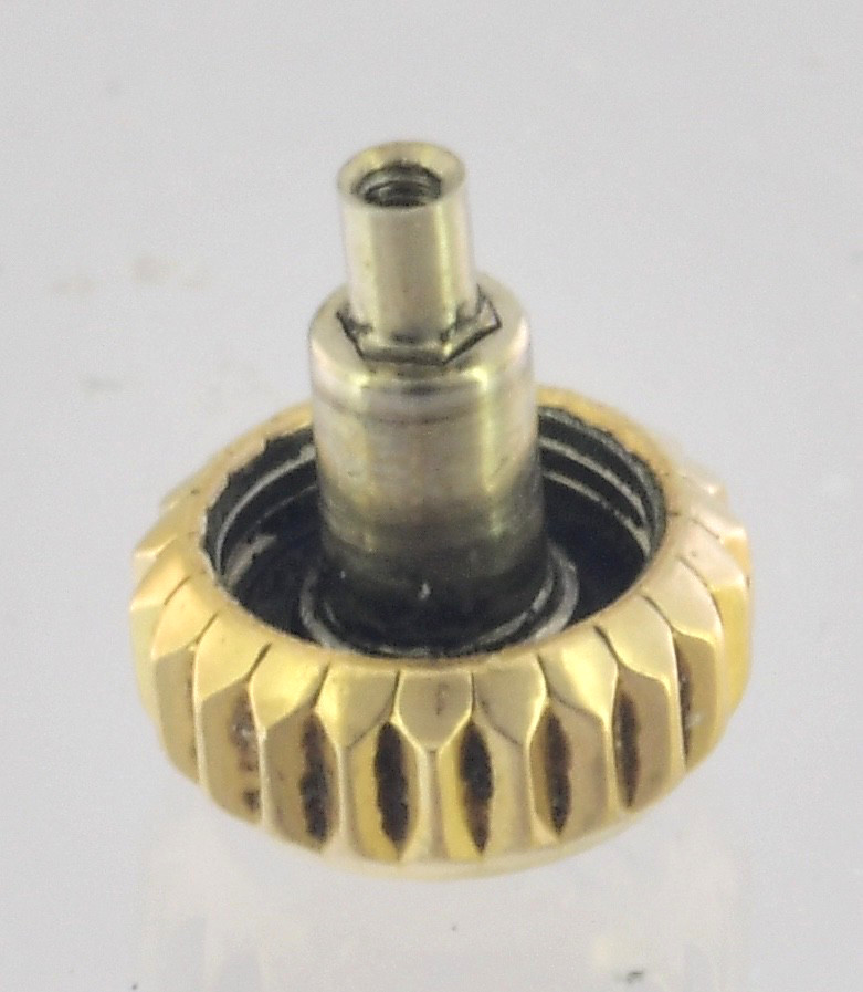 Vintage Rolex 6mm 18k Yellow Gold Crown – 24 603 8 – Mint Condition –