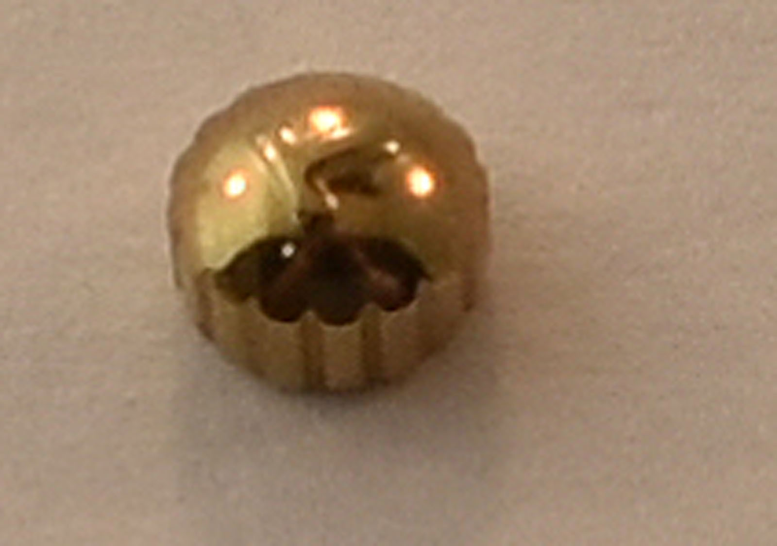 TISSOT WATCH CROWN T350 T350108 YELLOW GOLDTONE 4.0MM