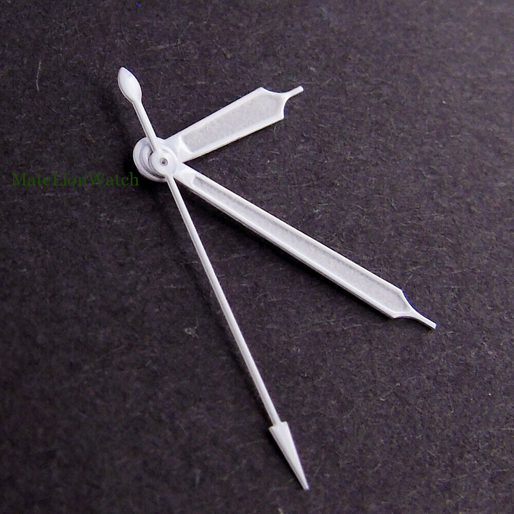 White Watch Hands for Miyota8215 821A NH35A NH36A DG2813 ETA2824 PT5000 SW200