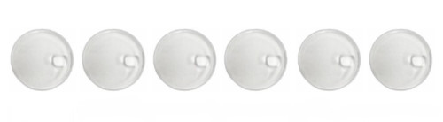 Lot of 6pcs Plastic(Acrylic) Watch Crystal FOR ROLEX CYCLOP 108 Fit 7914 &Others