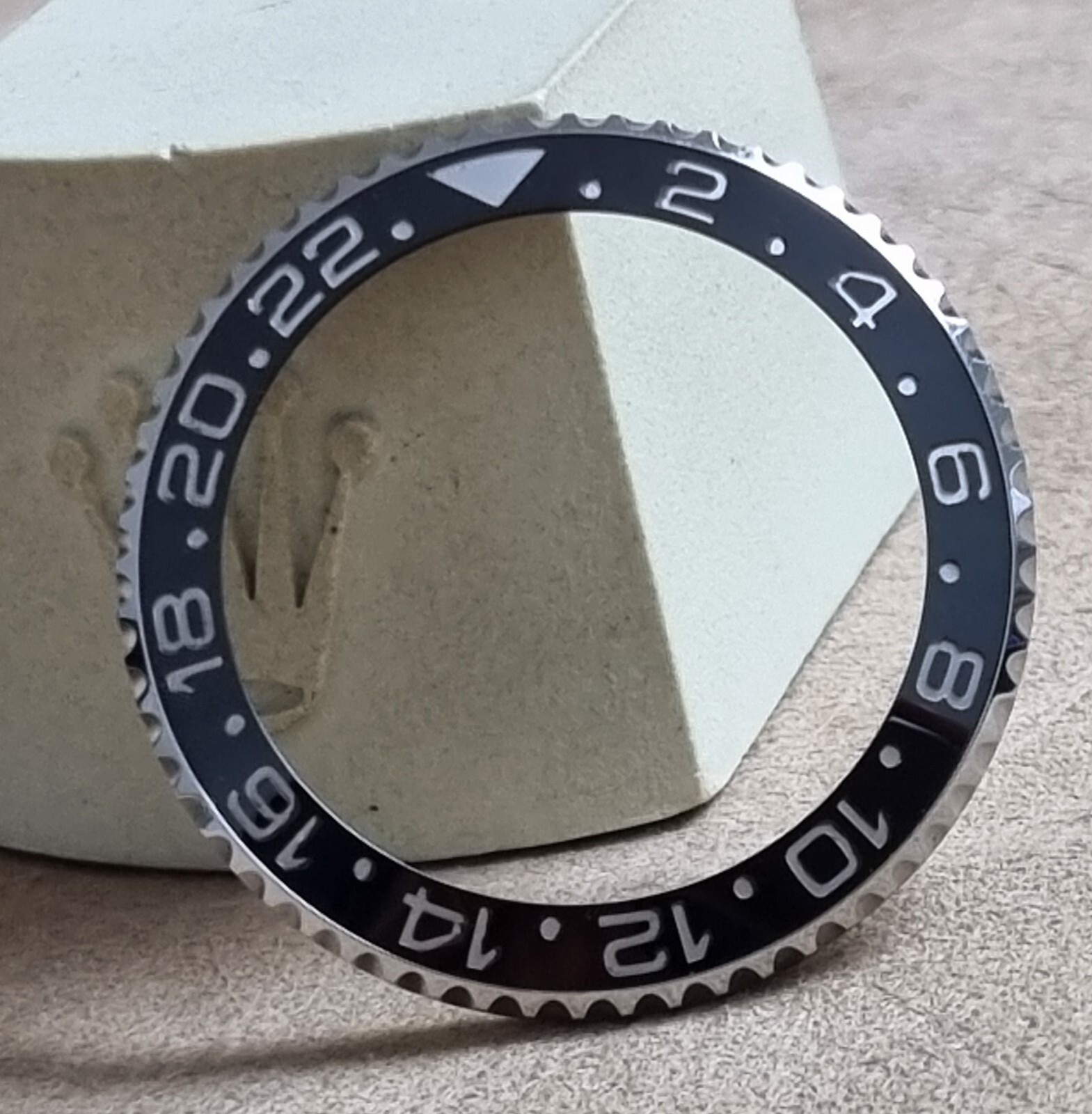 Rolex GMT Master 2 II ceramic bezel and insert black for 116710LN good condition