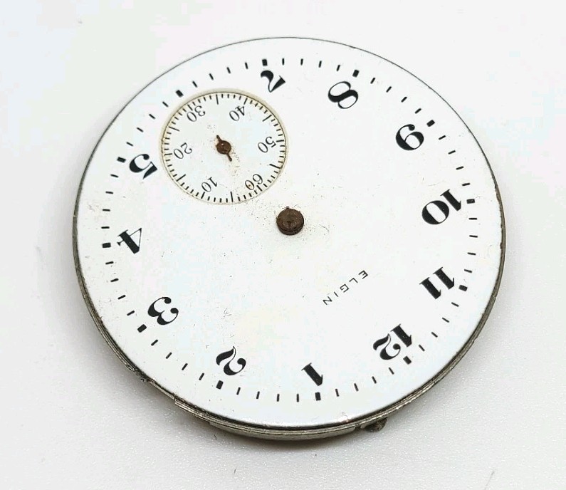 1915 Elgin Model 7 Grade 313 15J 16s Pocket Watch Movement For Repair