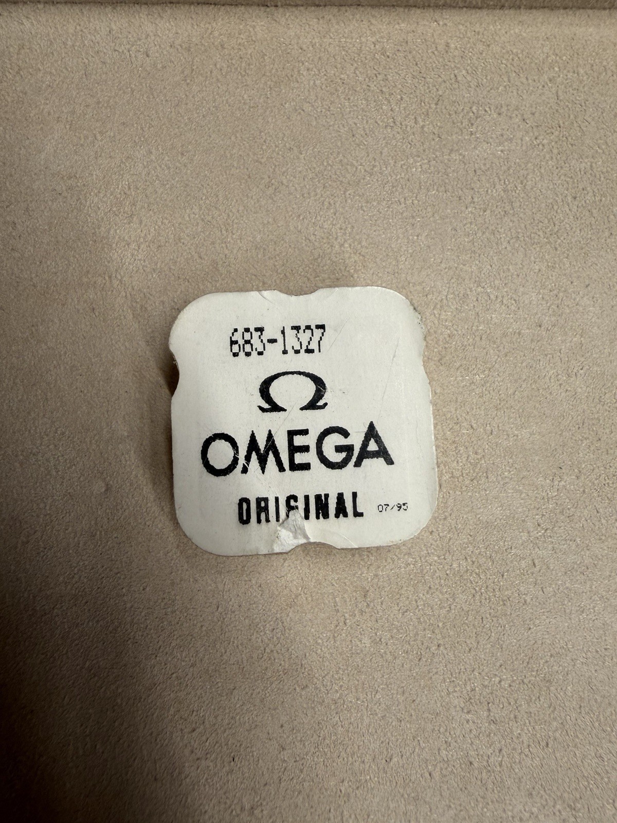 Genuine Omega Cal. 683-1327 Complete Balance NOS Original Factory Sealed Part