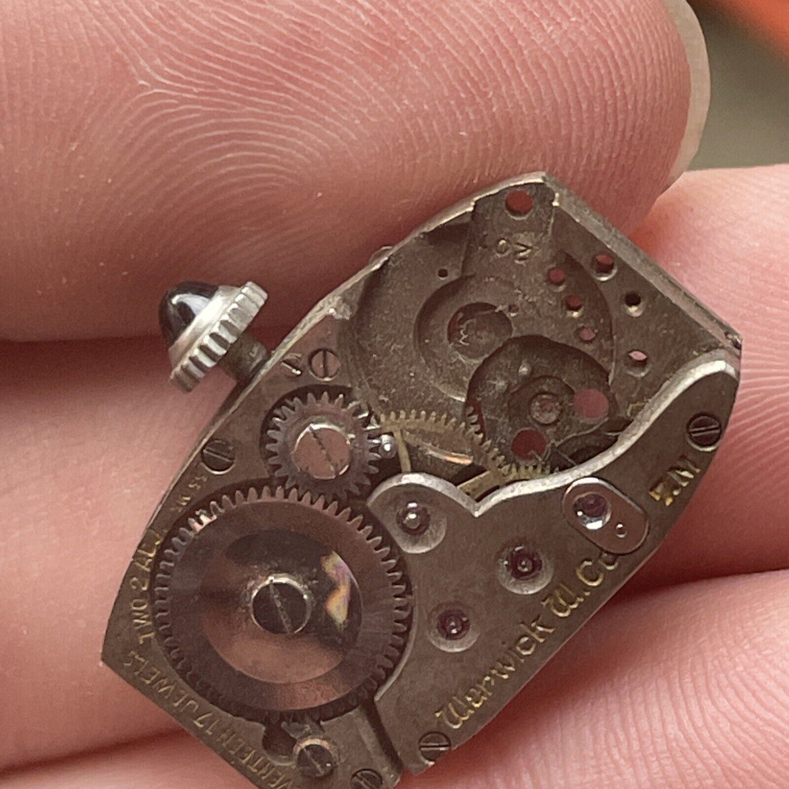 VTG Warwick Watch Co. 17 Jewel Swiss Movement