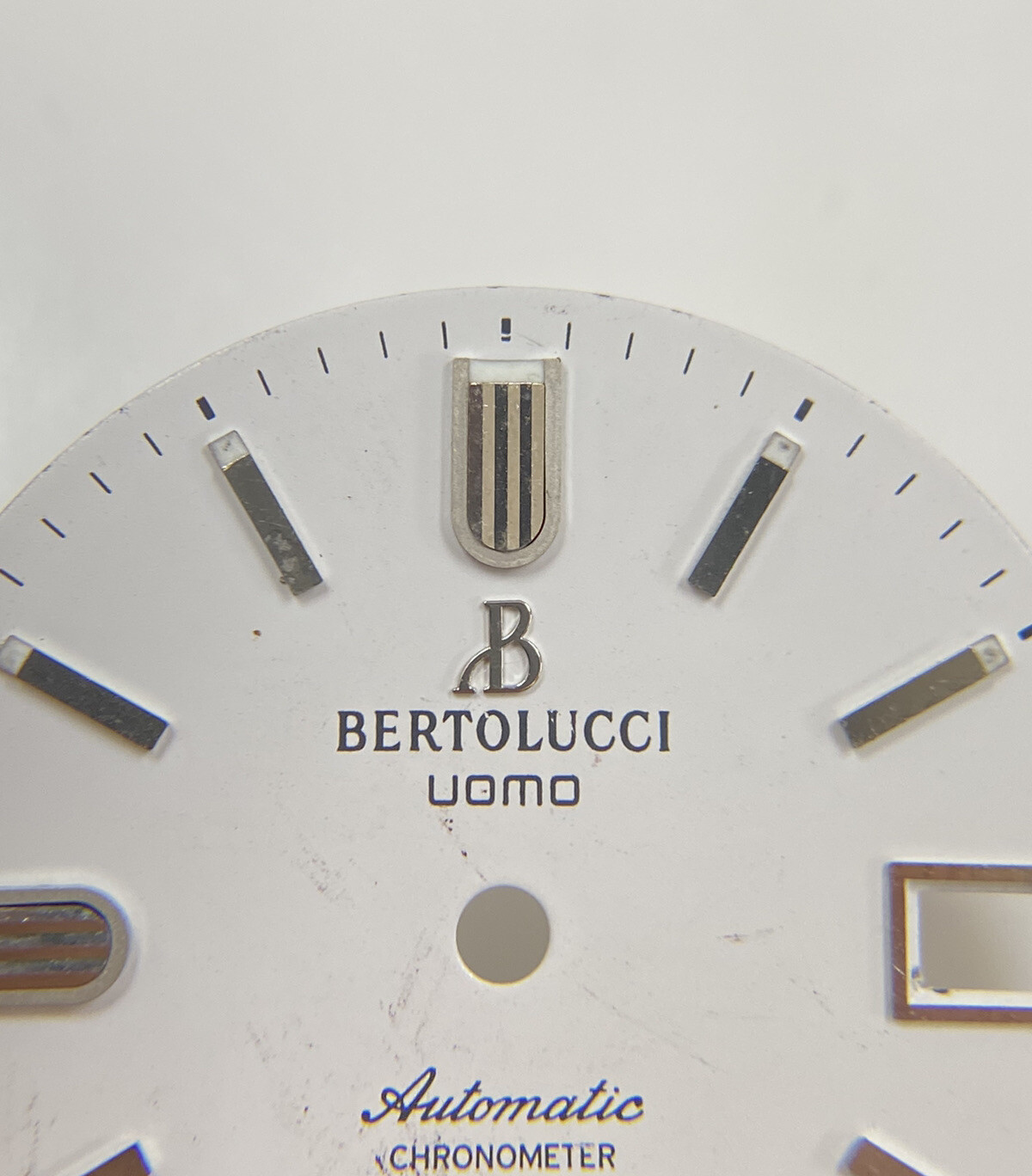 Original Bertolucci Uomo Automatic 28mm White Dial Ref: 884.55.41.10B