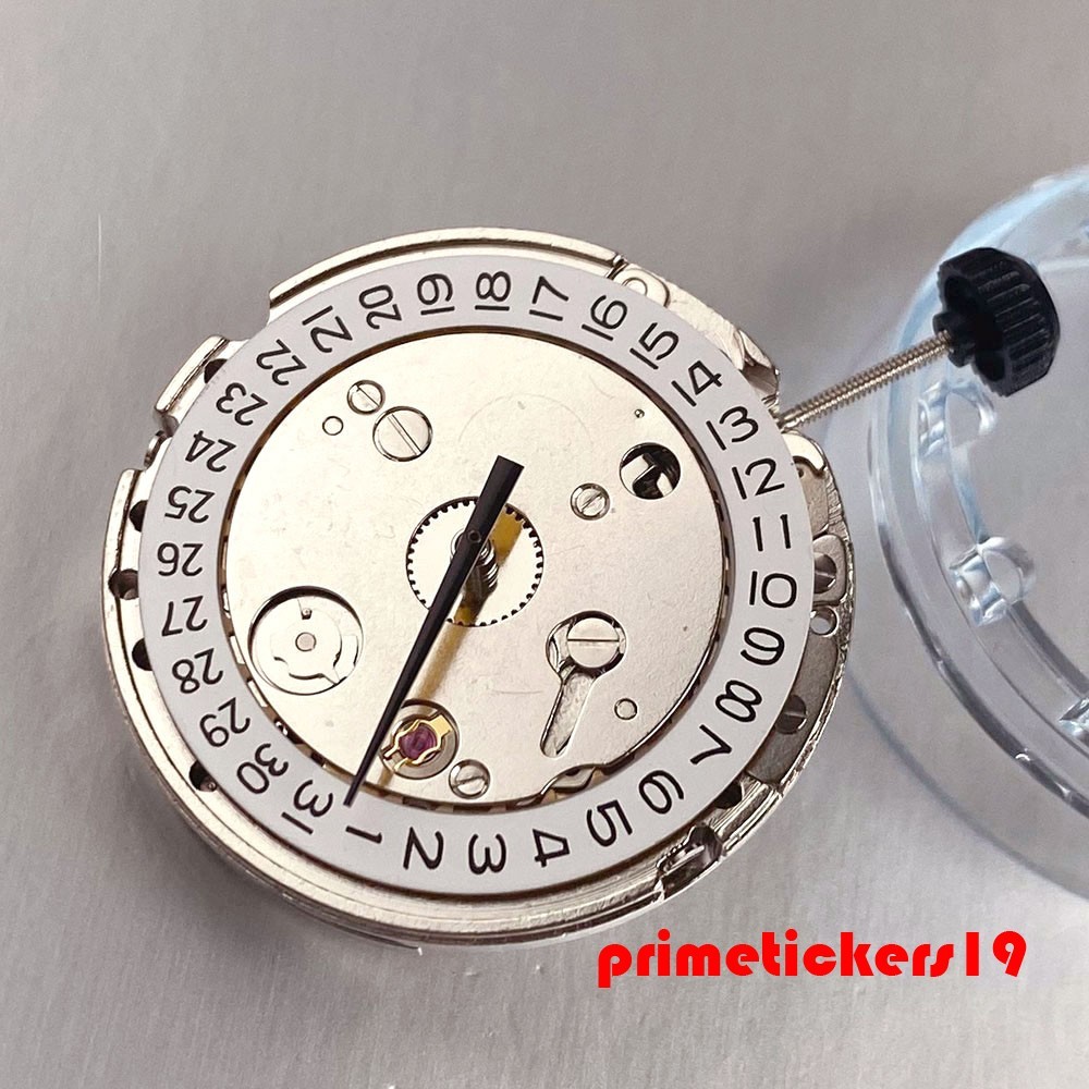 ST1612 Mechanical 21 Jewels Automatic Watch Movement Date 21600VPH High Accuracy