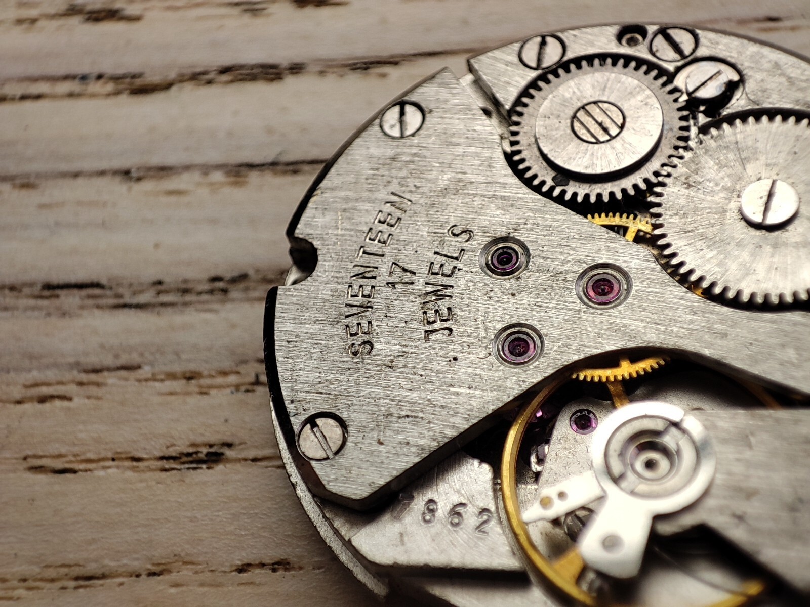 7862 Watch movement – 26.8 mm – for parts and spares