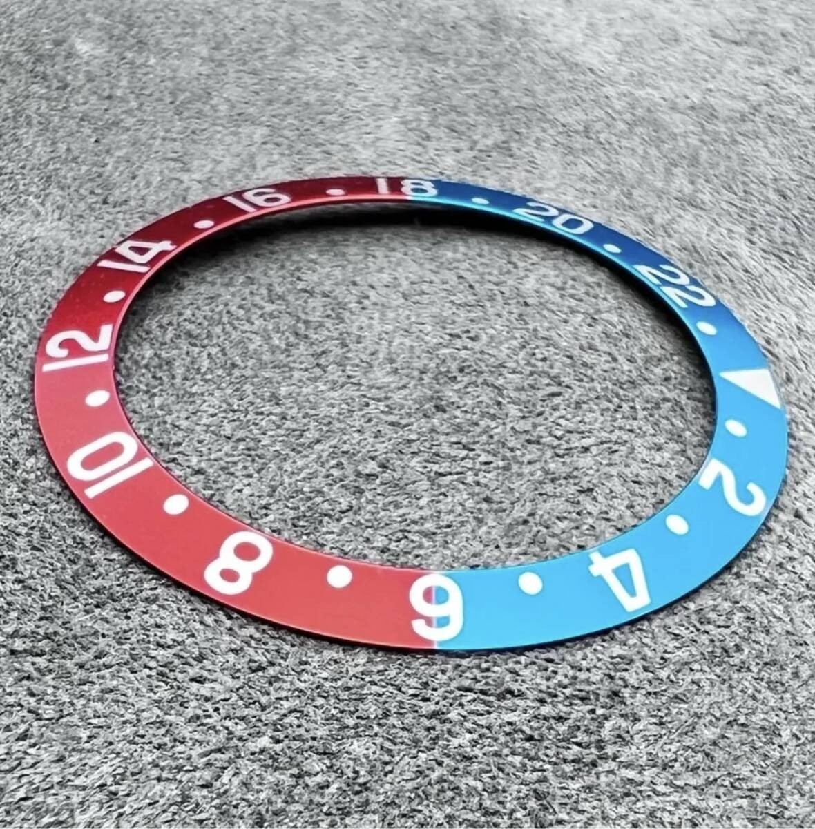 Rolex GMT-Master 1675 R99 Aftermarket Bezel Insert Vintage Faded Style 37.8mm