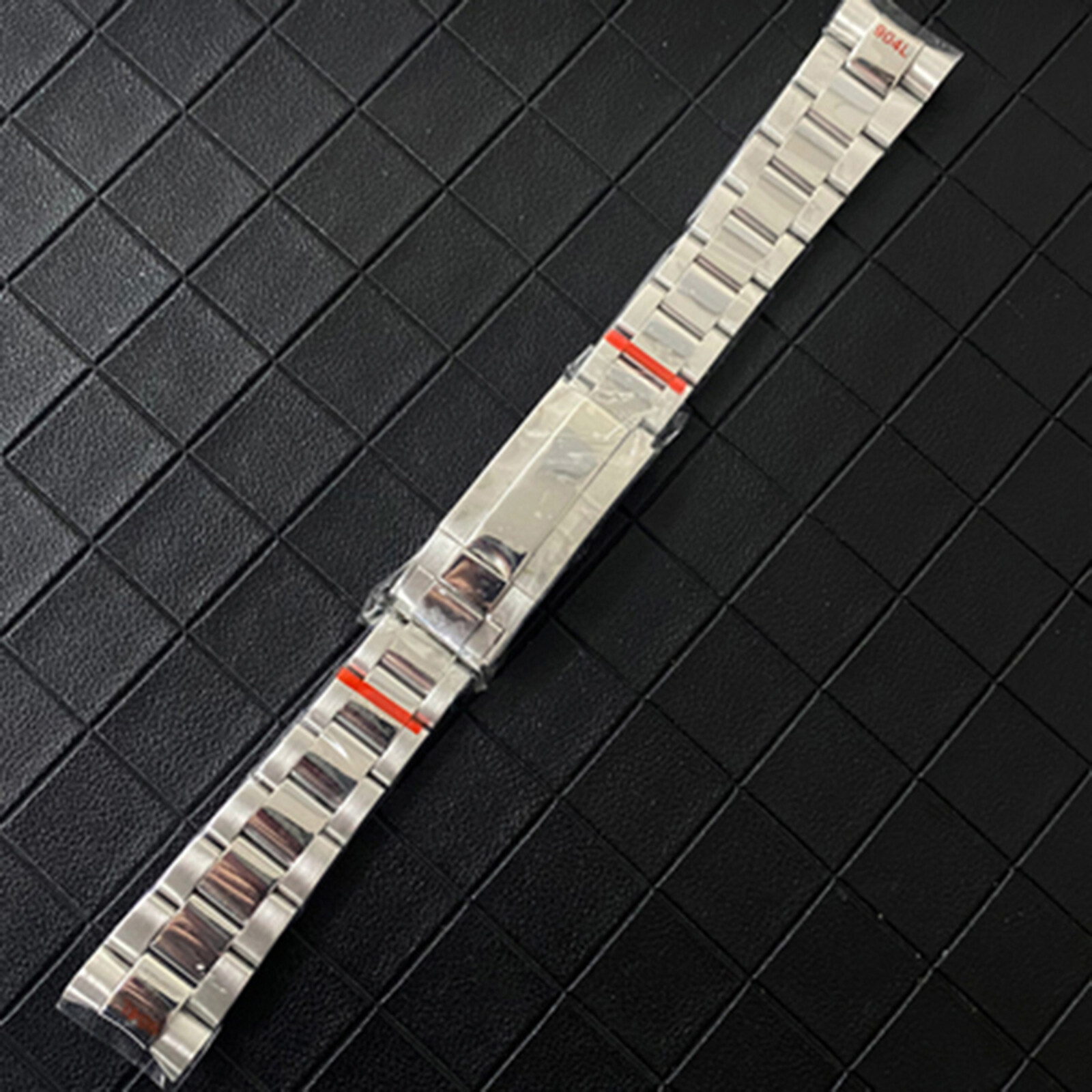 39MM Stainless Steel Ceramic Bezel Watch Case Strap for VK63 Quartz Movement