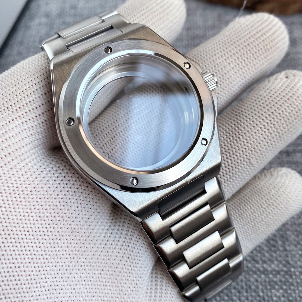 40mm Stainless Steel Watch Case for NH34/35/36 ETA2824 PT Movement Accessorie