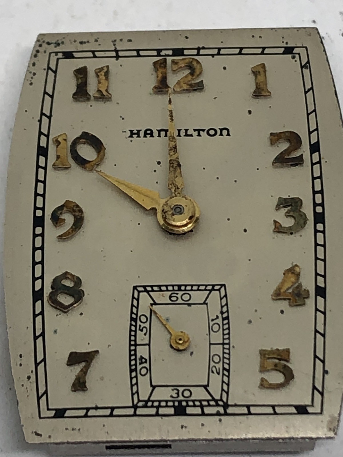 Vintage Hamilton 980 17J Watch Movement *Not Running*