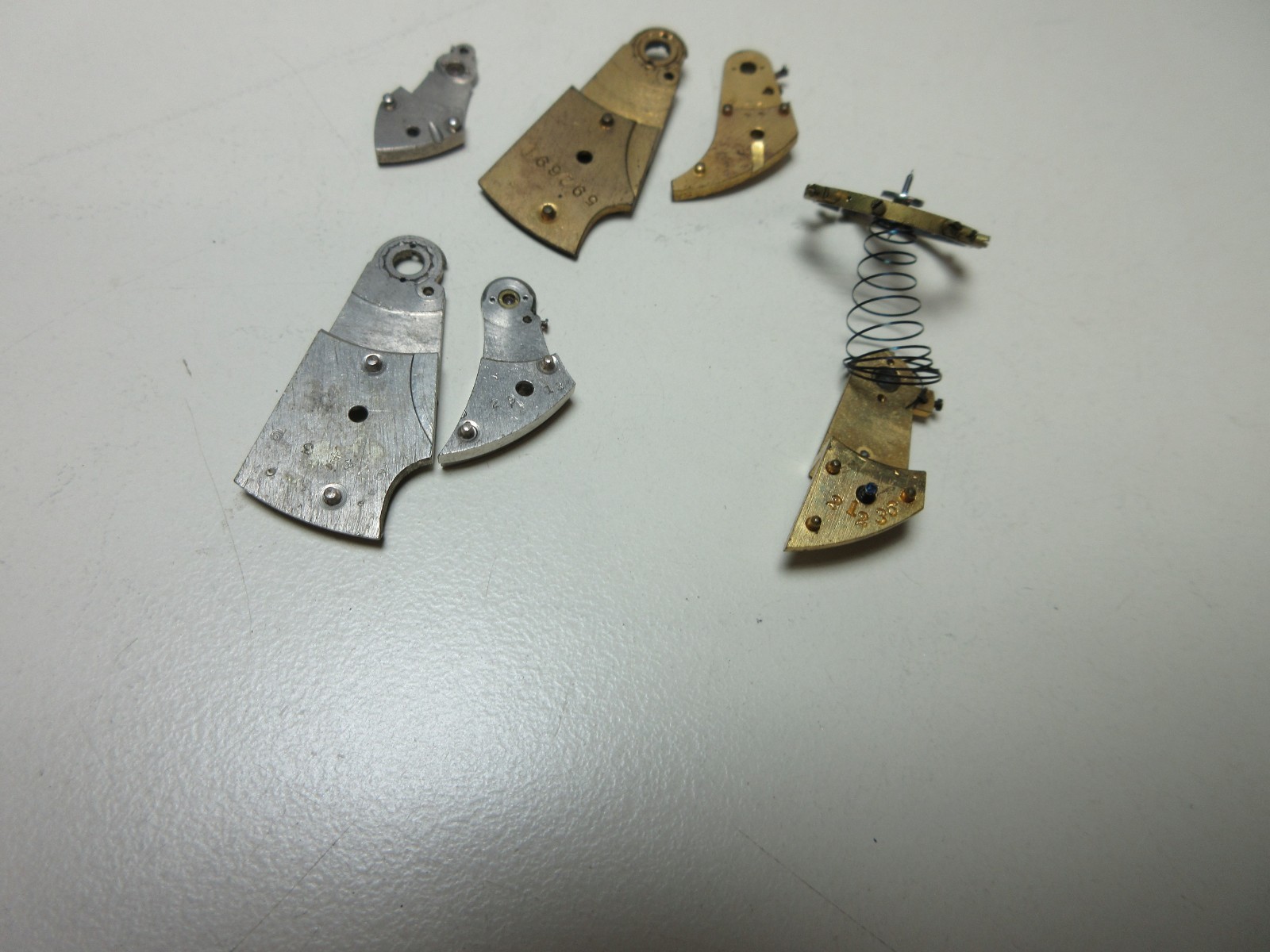 VTG LOT OF POCKET WATCH BALANCE COCKS WATCHMAKER REPLACEMENT PARTS STEAMPUNK #15