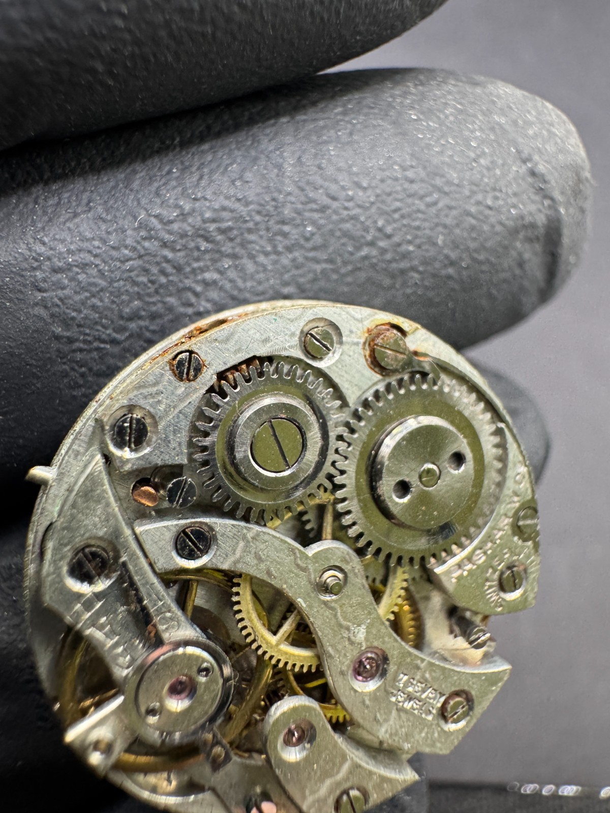 Vintage PASKAR Watch Co Art Deco 7 Jewels Swiss Movement PARTS or REPAIR 23.5mm