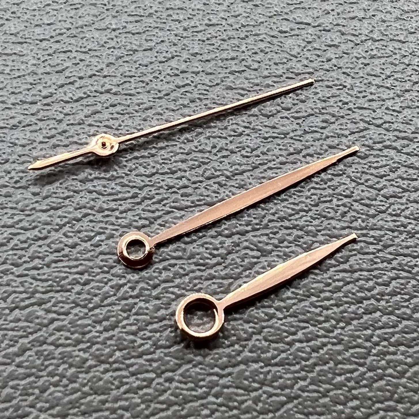 Rose Gold 3 Hands Hour/Minute/Second Hand Watch Hands Sets for Miyota 9015