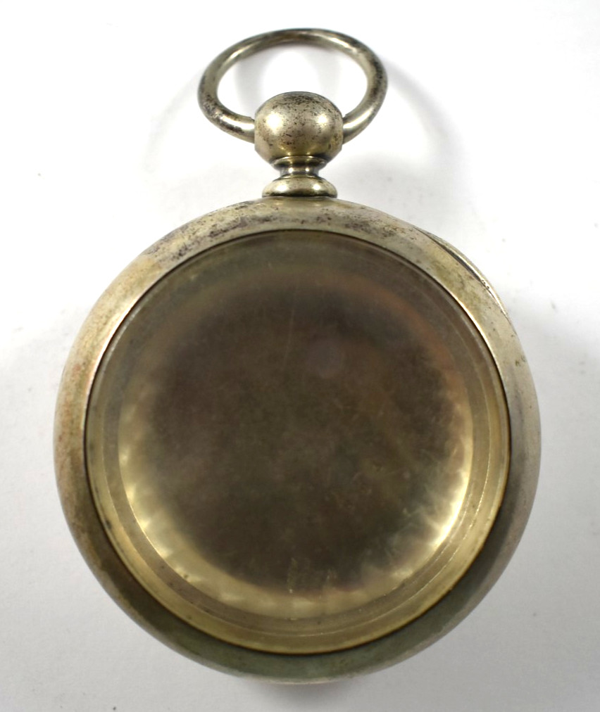 Vintage Invisible Joint Rare 4oz Coin Silver 18s OF Pocket Watch Case lot.wg