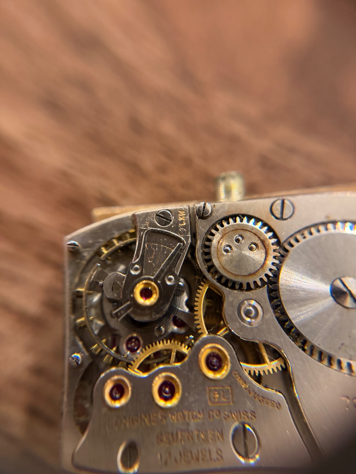 Longines 9L 17 Jewels Wristwatch Movement