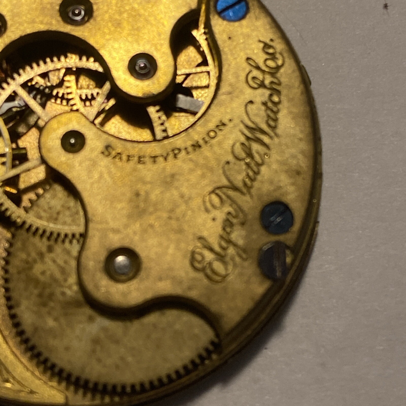 Elgin 6 Size Movement 11 Jewel For Parts Or Repair Grade 118 Mod. 2 Class 56 HC