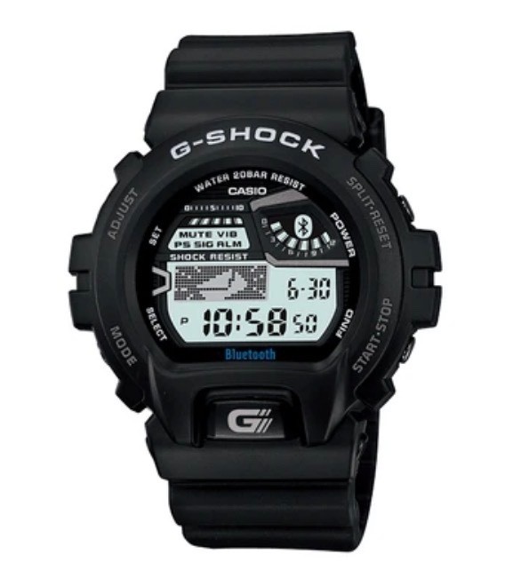 GENUINE Casio G-Shock Watch Black Band DW-6900BW-1 GB-6900AA-1B + Pins