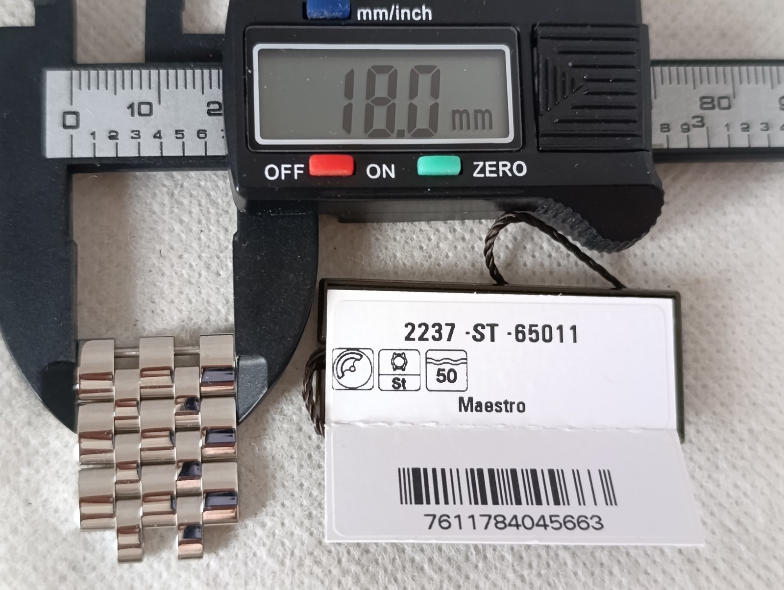 Raymond Weil Maestro 2237 ST6501 2023mm Link / Jersey. 18