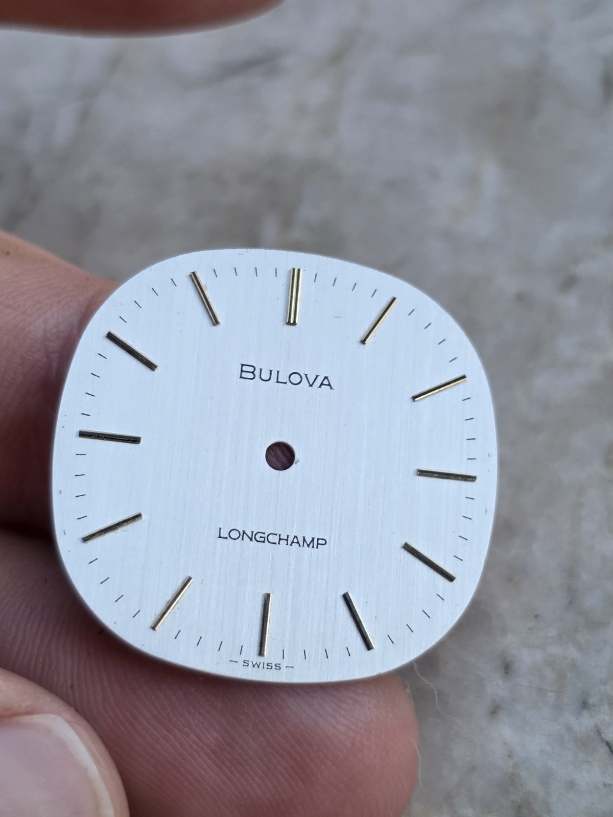BULOVA Longchamp Watch Dial – Wrist Watch Dial 27.8mm