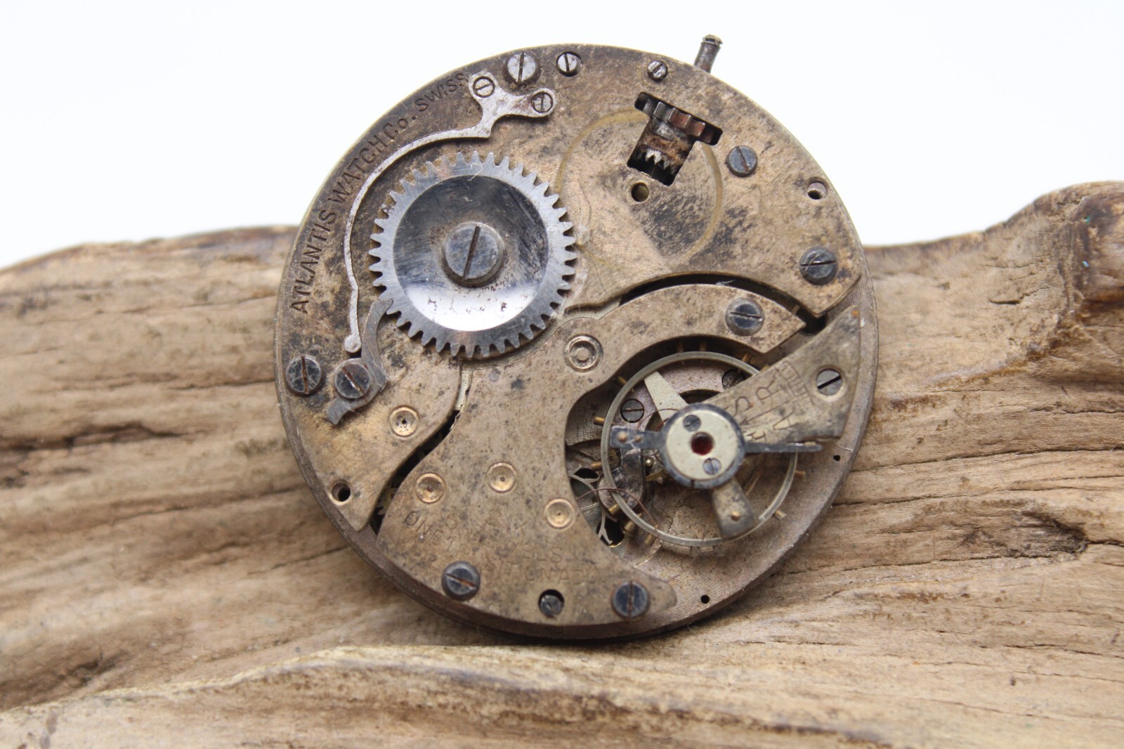 ATLANTIC MEN’S POCKET WATCH MOVEMENT 6j 39.6mm (GD2)