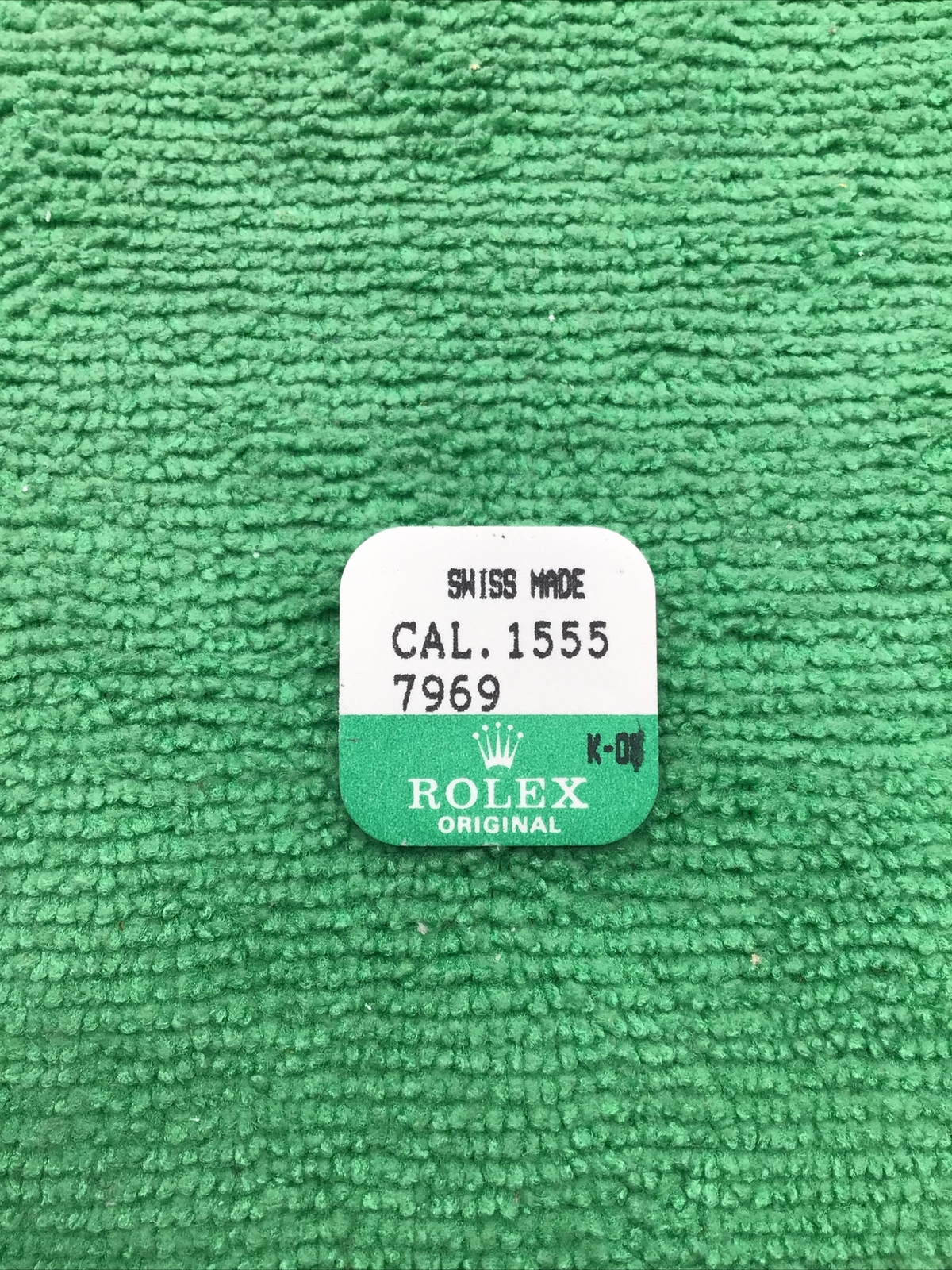 Genuine Rolex 1555 7969 Calendar Date Finger Watch Part