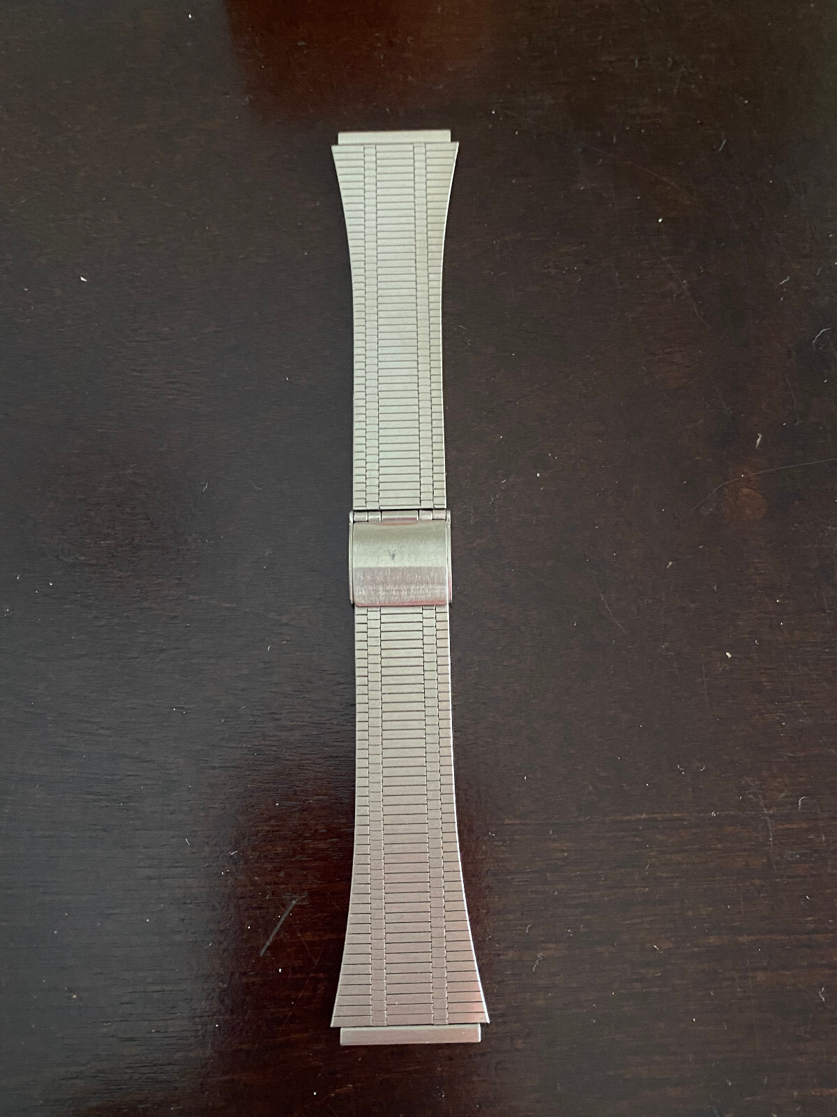 VINTAGE N.O.S. STAINLESS STEEL 20MM ADJUSTABLE WRIST WATCH BAND ONLY