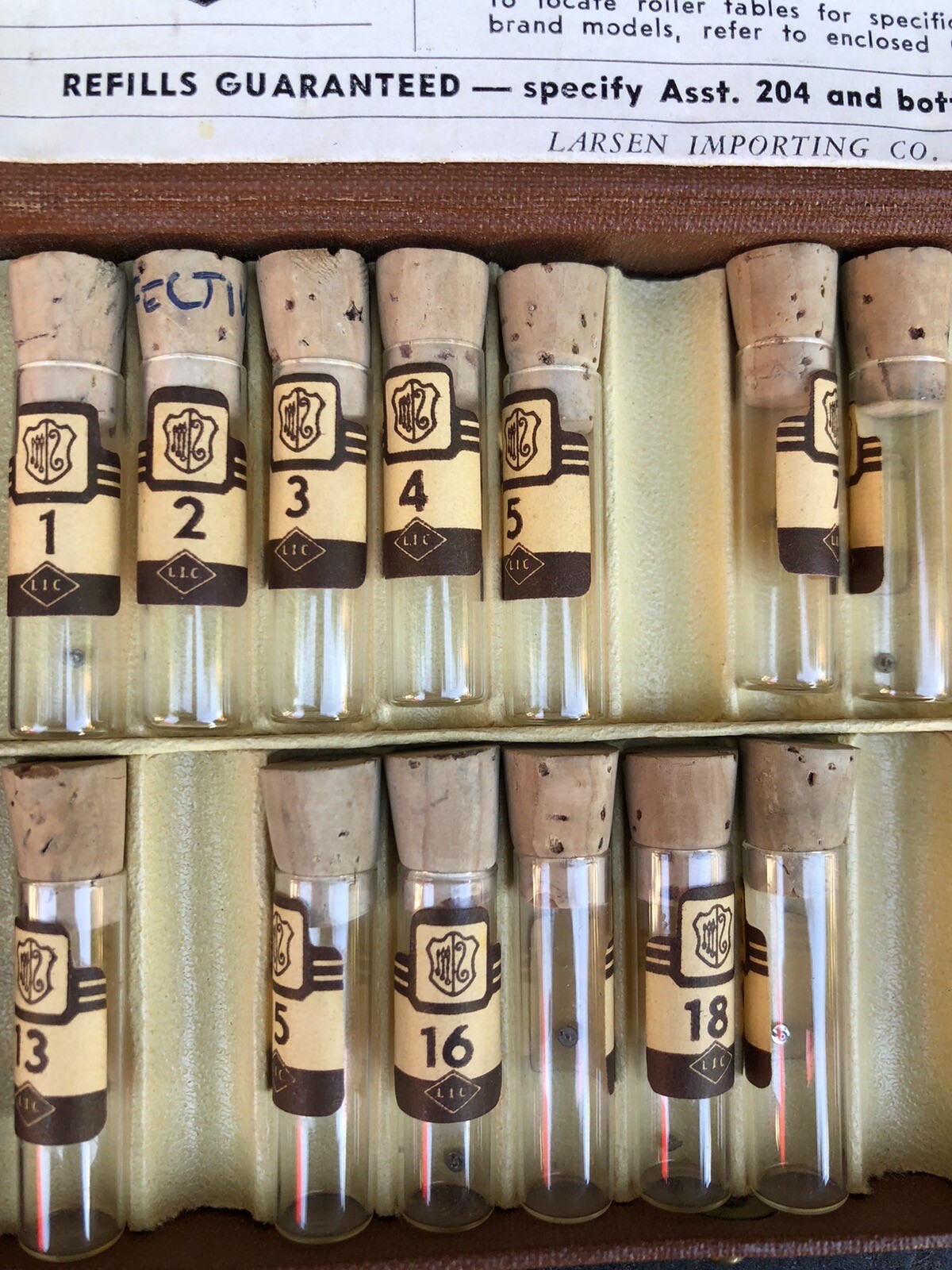 Vintage Champion Roller Assistant Jewel Assortment for Watches No. 204