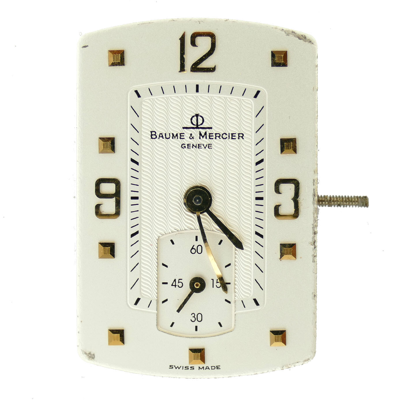 BAUME & MERCIER GENEVE WHITE DIAL & 980.163 MOVEMENT 10 163