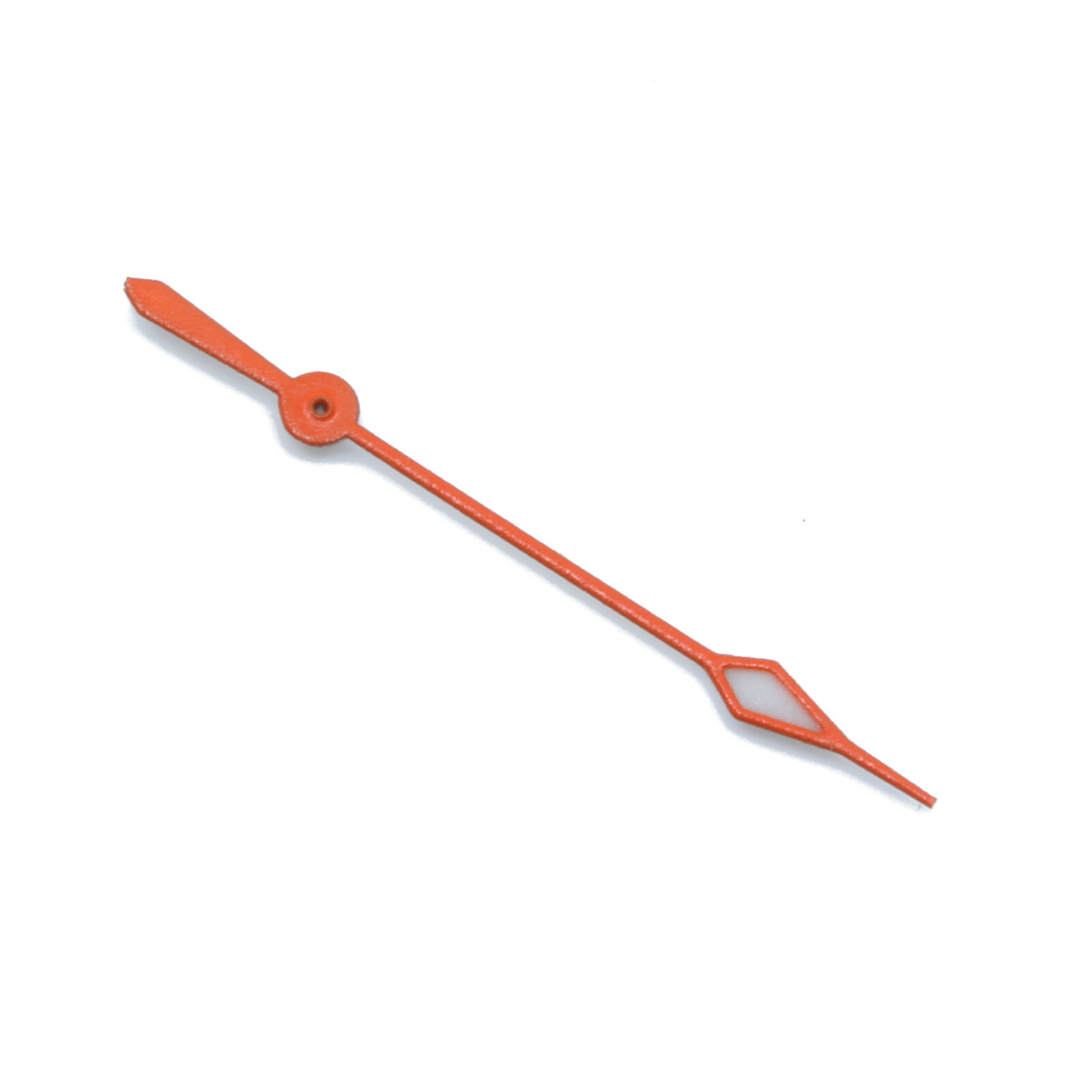 second hand for ETA 2824-2 BGW9 Grade A Super luminova Ø 0,25 ORANGE 14mm -NEW-