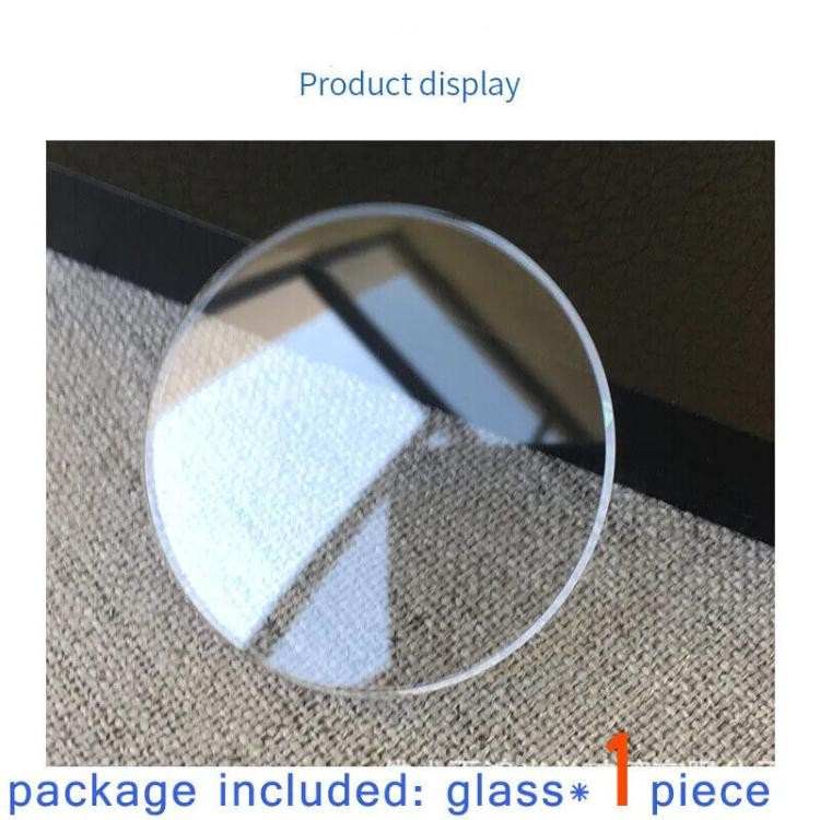Double Dome Round 20-40mm Mineral Crystal 1.0mm Watch Glass Mirror Repair Parts