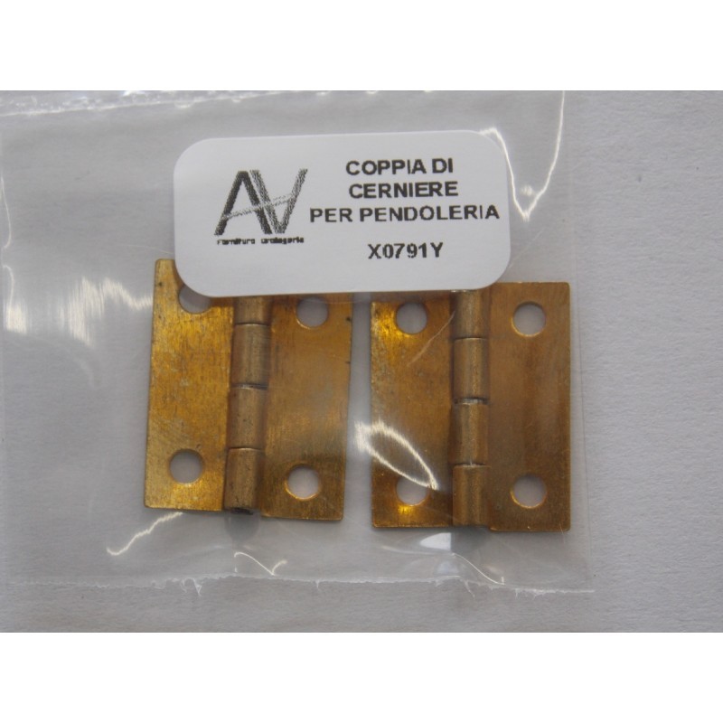 2pcs Brass Clocks Hinge Watchmaker Spare Clocks Pendules Part