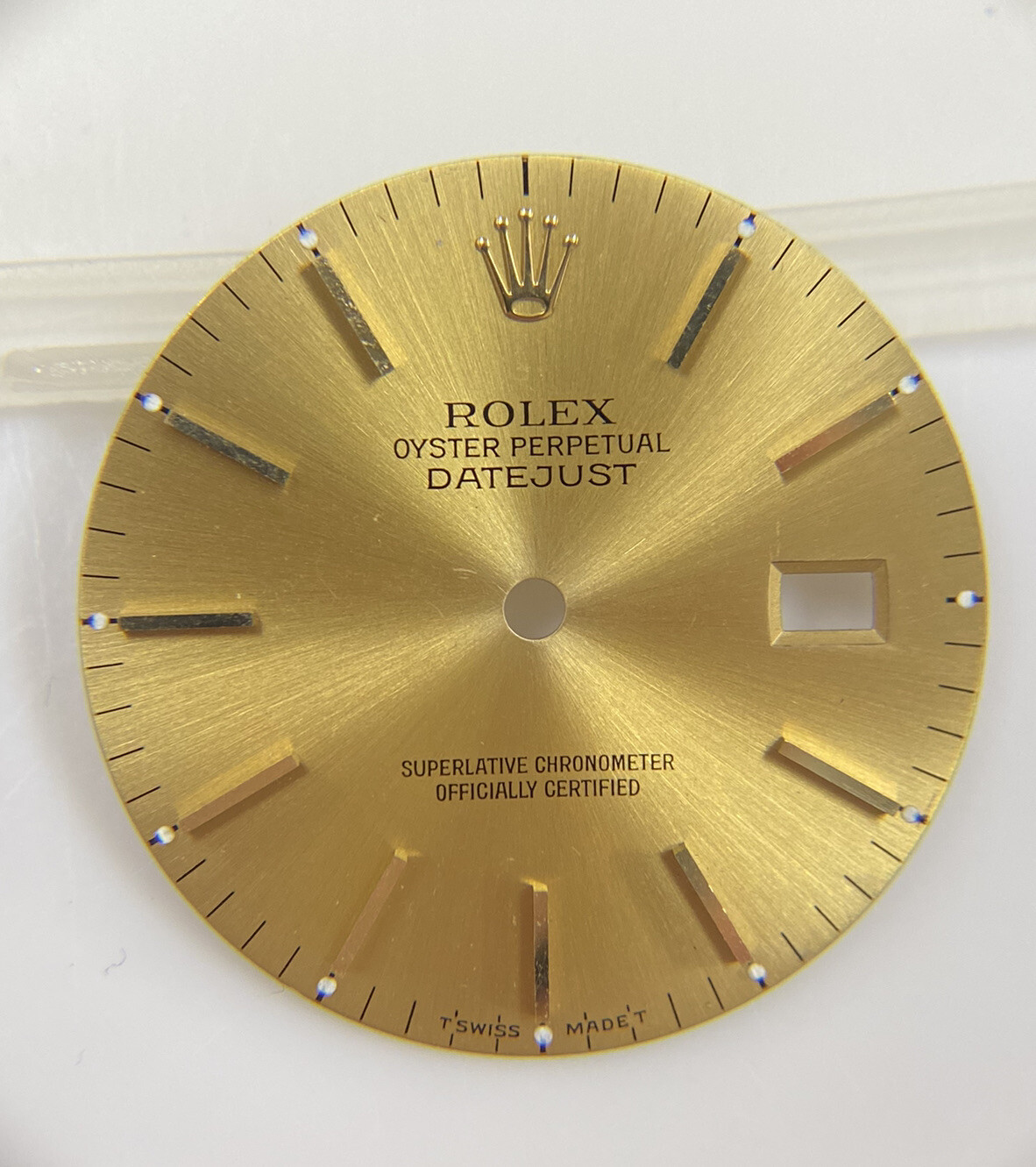 Genuine Rolex Datejust 36mm 16013 16233 Cal 3035/3135 Gold Dial