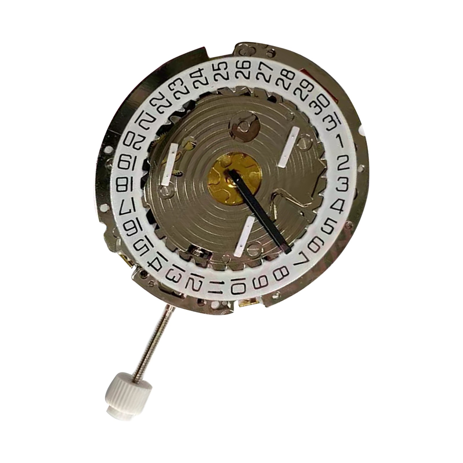 6-Hand Single Calendar Quartz Watch Movement Date At 4 o’clock For ISA 8171
