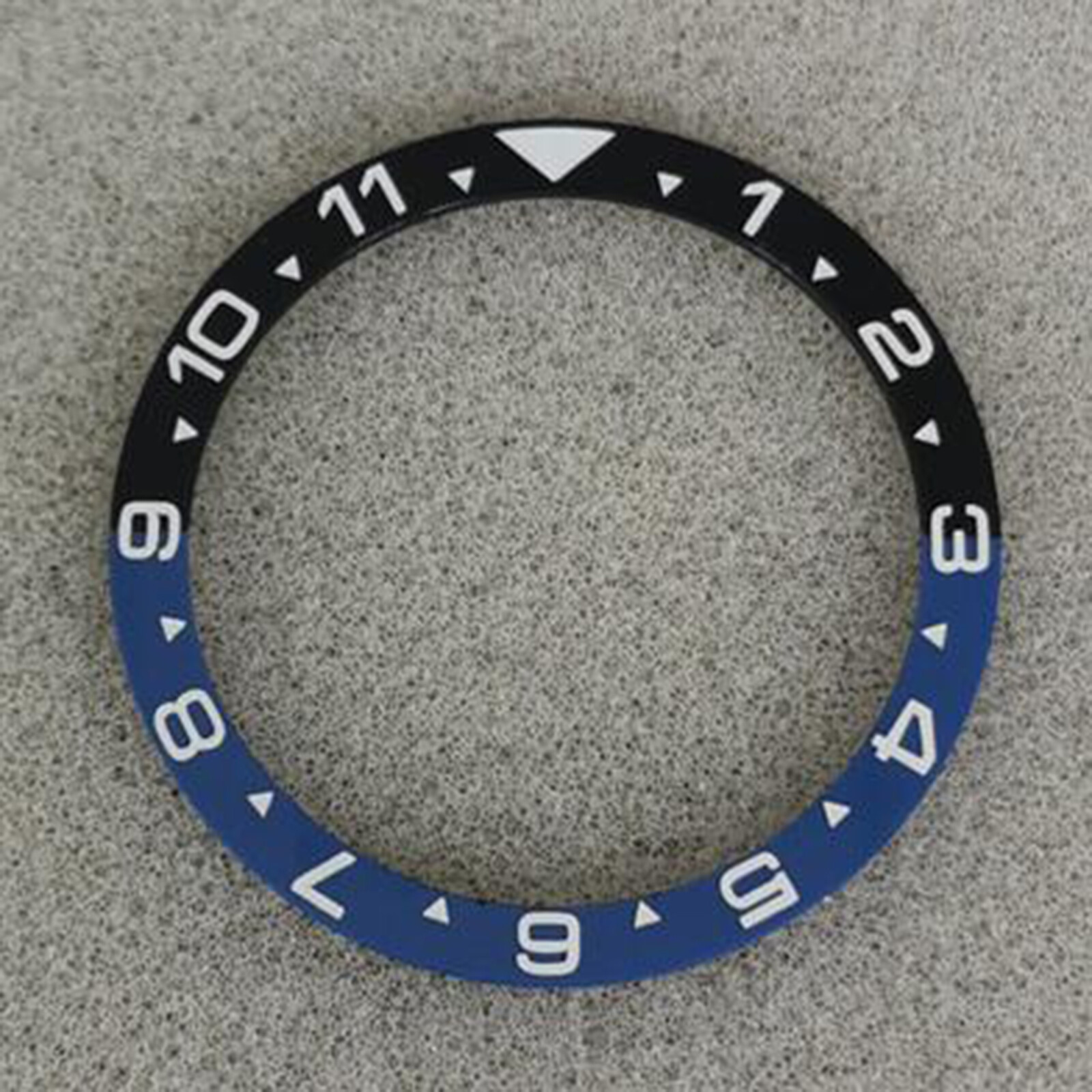 39mm Flat Ceramic/Steel Ring Watch Bezel Insert Ring Watch Accessory Repair Part
