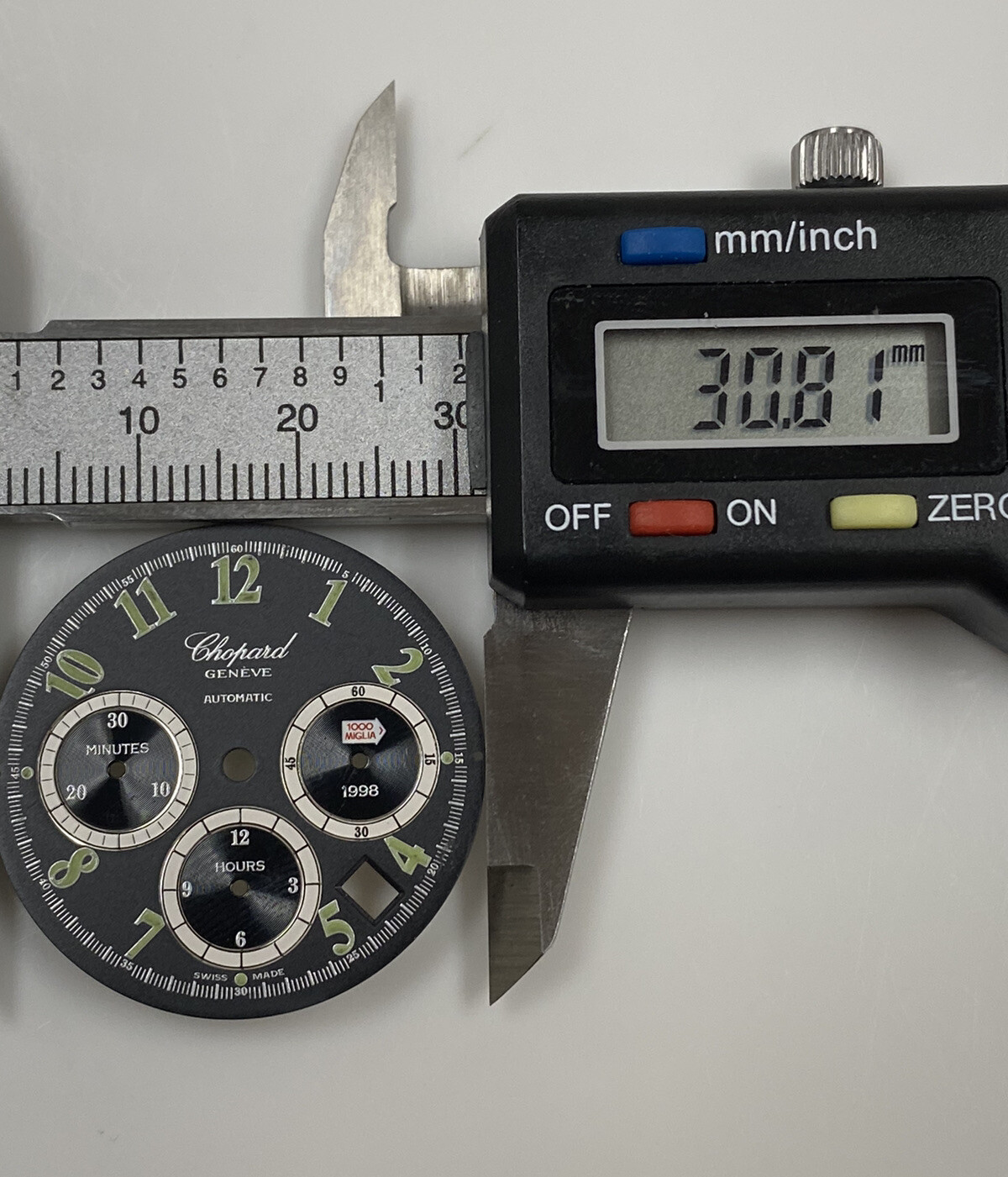 Genuine Chopard Geneve Automatic 1000 Mille Miglia 1998 Dial Ref.8331 Cal.2894/2
