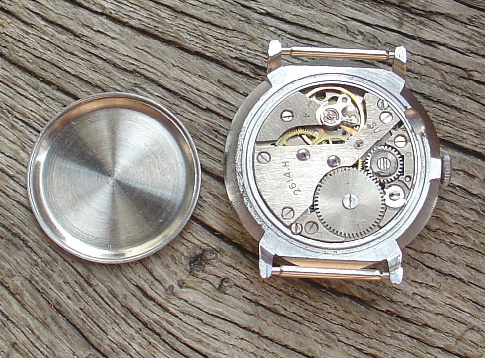 Raketa TV Soviet Russian watch USSR BLUE METALLIC DIAL SERVICED