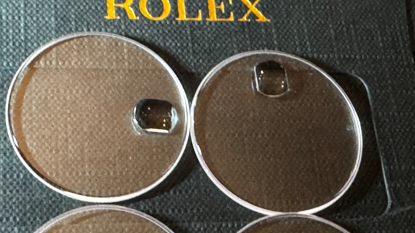 Genuine Rolex Watch Crystal 30.3mm 1.8mm AR Cyclops LEC w/ Gasket 25-295 CAR