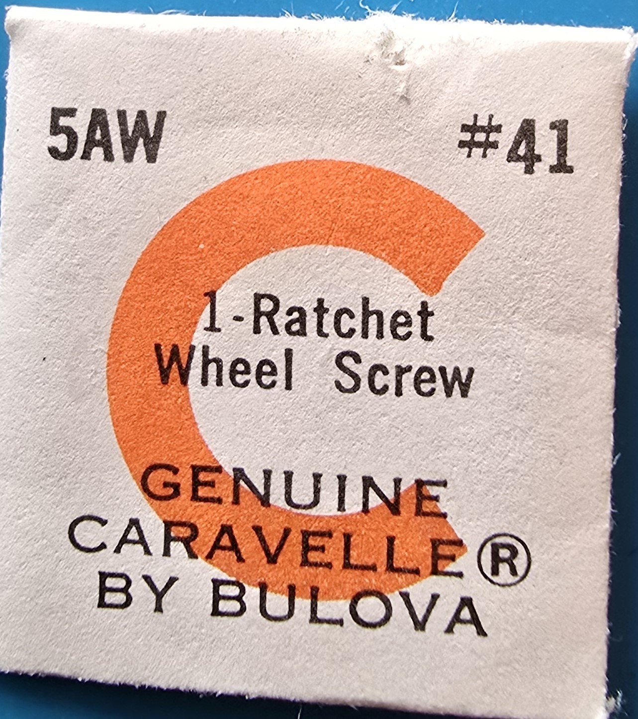 Caravelle Cal. 5AW #41 Ratchet Wheel Screw NOS