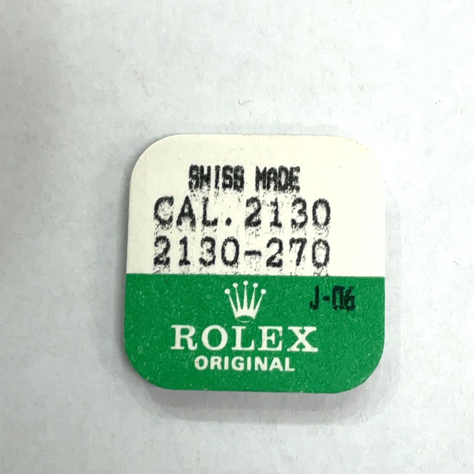 Rolex Caliber 2130-270 J-06 Cannon Pinion, 168mm New Sealed Package Watch Part