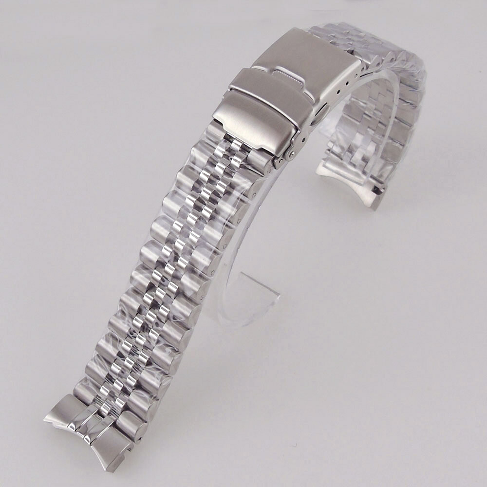 38mm Stainless Steel Brushed 200M Diver Watch Case Fit NH34 NH35 Domed Sapphire