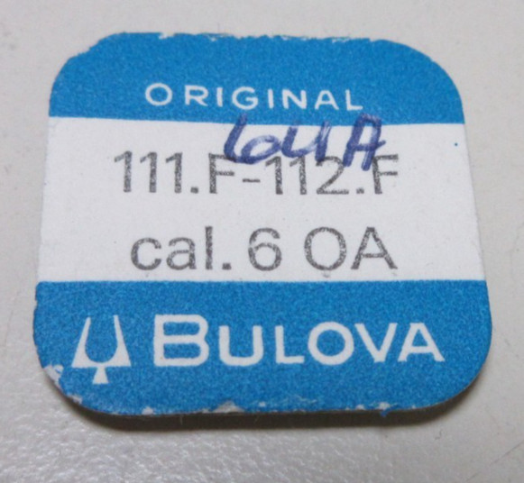 BULOVA SHOCK SPRINGS CAL 6 OA 111.F – 112.F WATCHMAKER REPLACEMENT 3 PCS #260