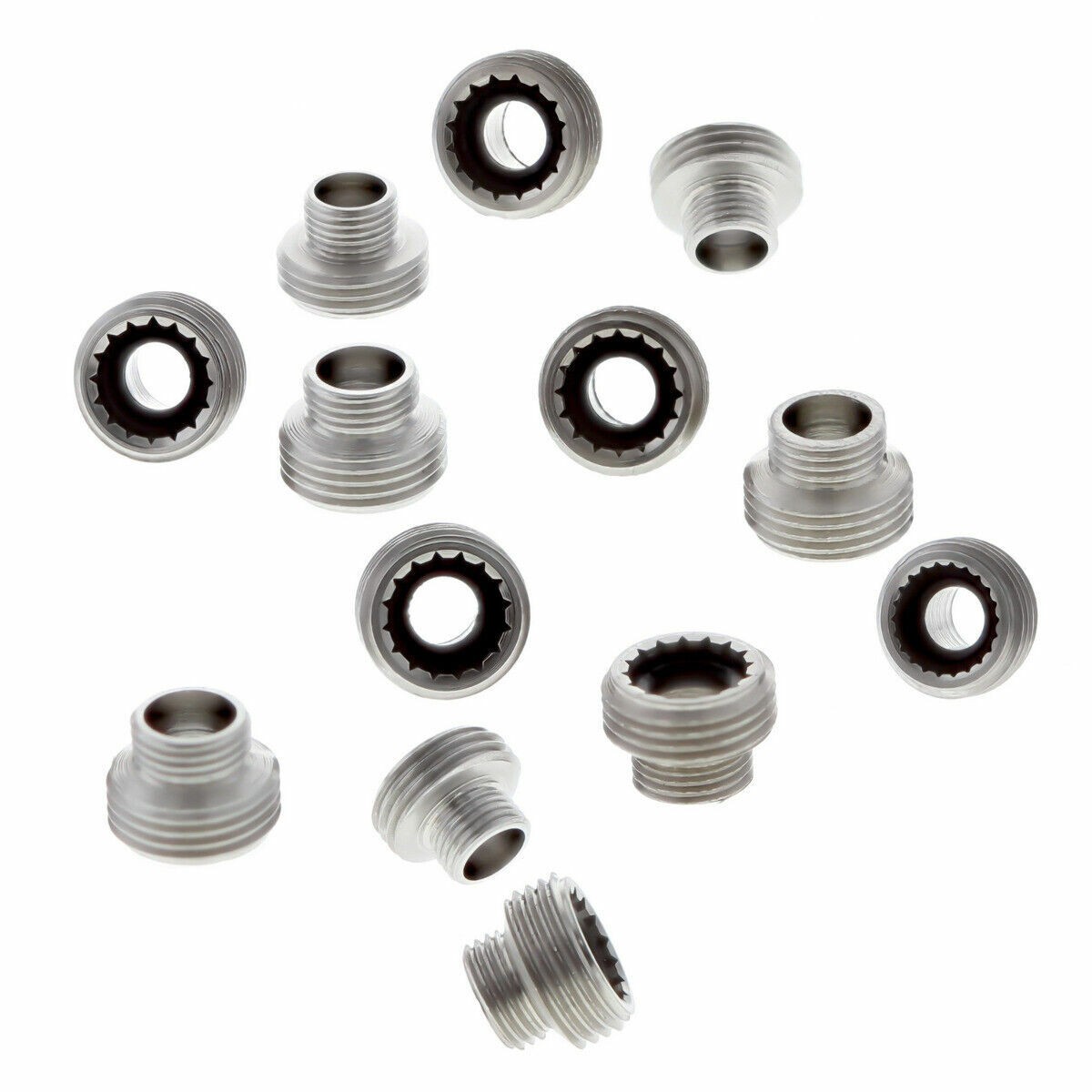 12 Stainless Steel Replacement Case Tubes 5.3mm Crown For Rolex Day-Date