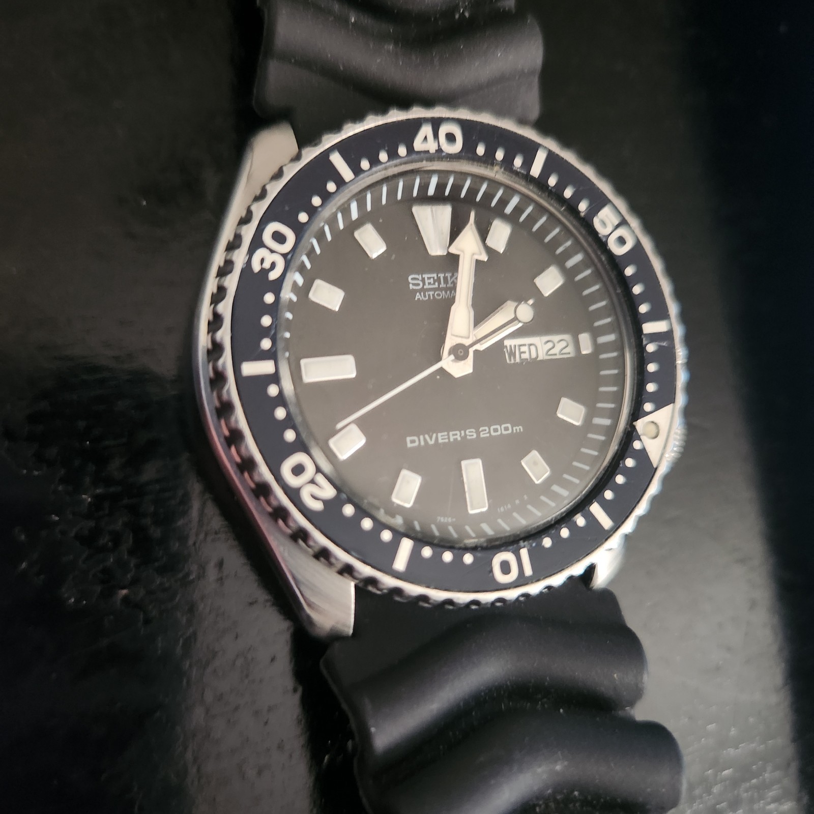 SEIKO 200M,21J 7S26 0020 SKX399 ORIGINAL AUTO MENS 42MM DIVER WATCH