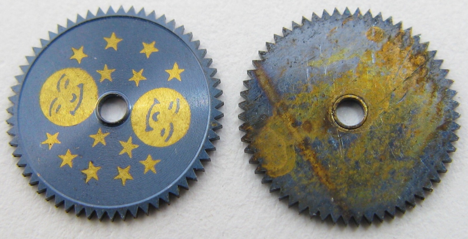 Venus 203 watch movement part: moon disc