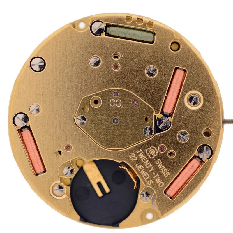 ETA 251.272 Watch Quartz Movement Swiss Made 3 Hands Date@4 Golden Movement